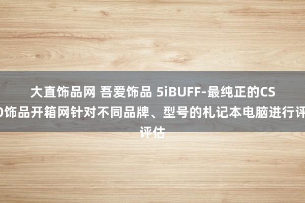 大直饰品网 吾爱饰品 5iBUFF-最纯正的CSGO饰品开箱网针对不同品牌、型号的札记本电脑进行评估